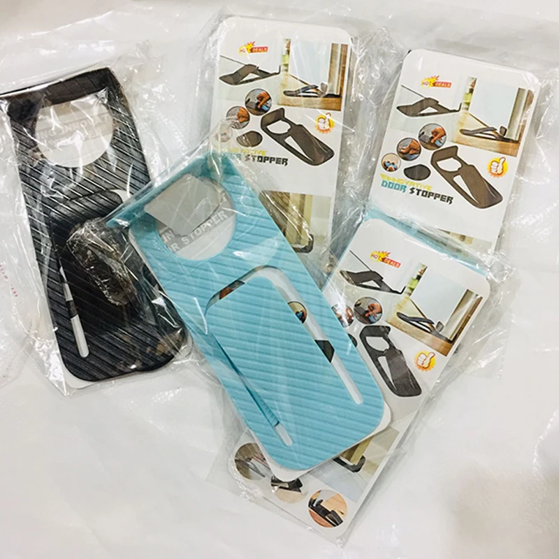 Creative Door Blocker Home Baby Safety Door Card Anti-clamp Anti-collision Door Plug Multi-functional Invisible Top Door Device