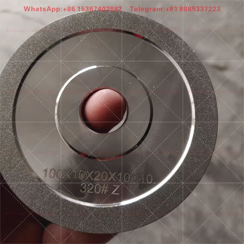 80mm 100mm Diamond Parallel Grinding Wheel Round Grinder Disc Sharpening Tool for Tungsten Steel Ceramic Polishing Processing