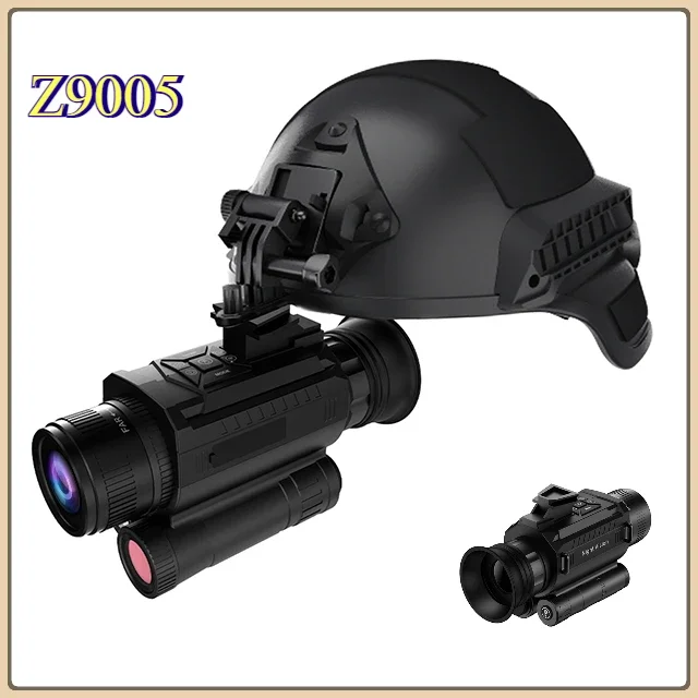 Z9005 Infrared Night Vision Device 40MP 5x Zoom with Tactical Light Monocular Single-tube Handheld  3000 MAH Night Vision 600m