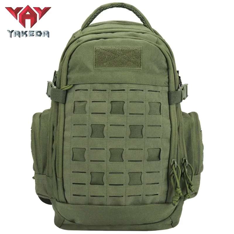 

YAKEDA Tactical Backpack for Men Women Molle 600D Sports Outdoor Bag High Capacity Tourism Hiking Mountain Camping Bags