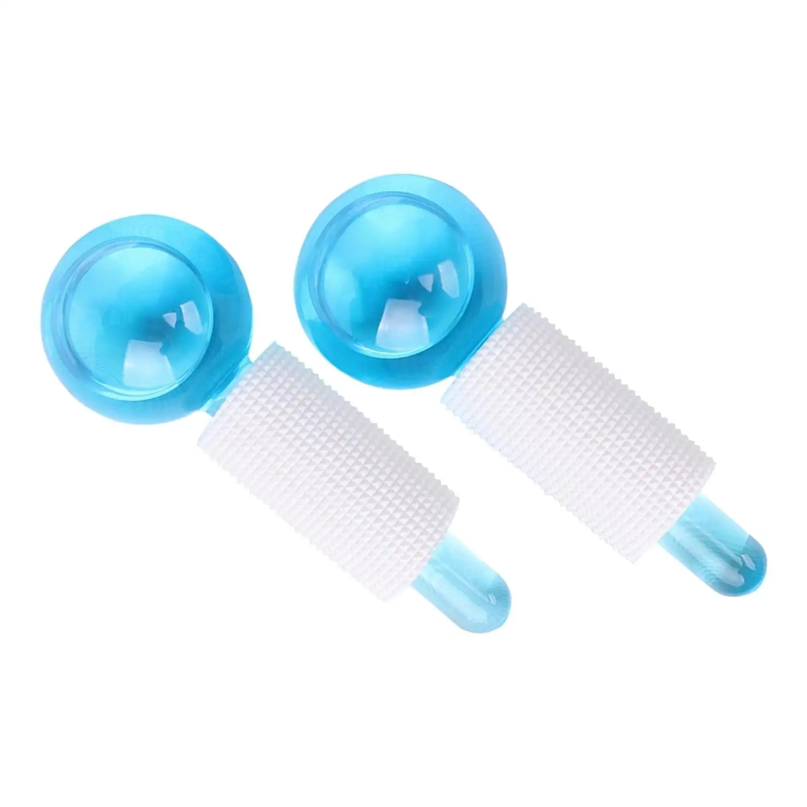 

Facial Cooling Ice Globes Crystal Ball for Facial Neck Care Pink White