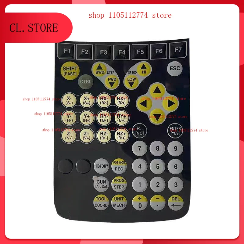 

Лист мембранной клавиатуры для панели кнопок HYUNDAI TP510