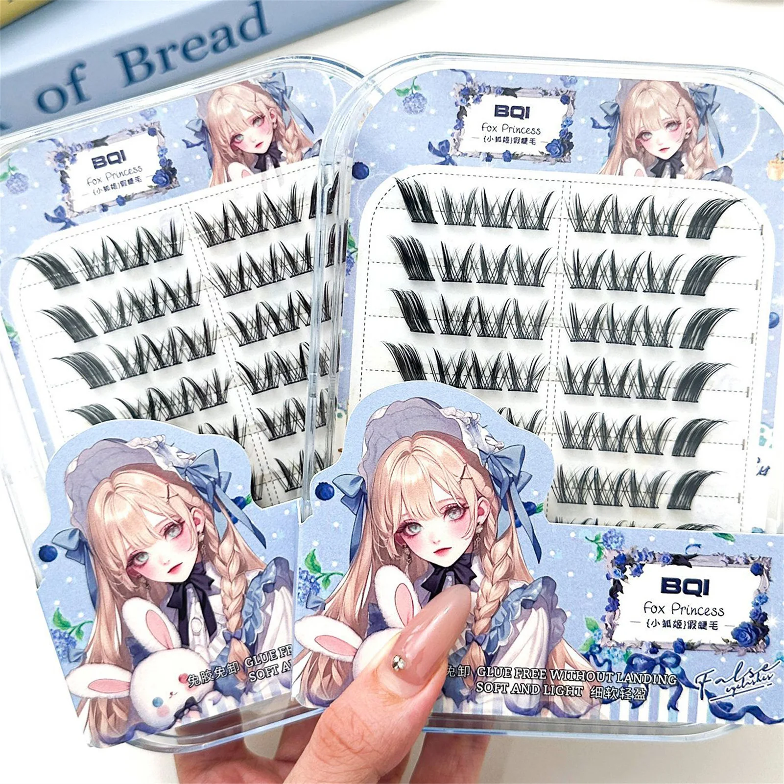 接着剤不要 個別まつげ クラスターつけまつげ Cカール 再利用可能 合成繊維 つけまつげ 自然なデイリーメイク用