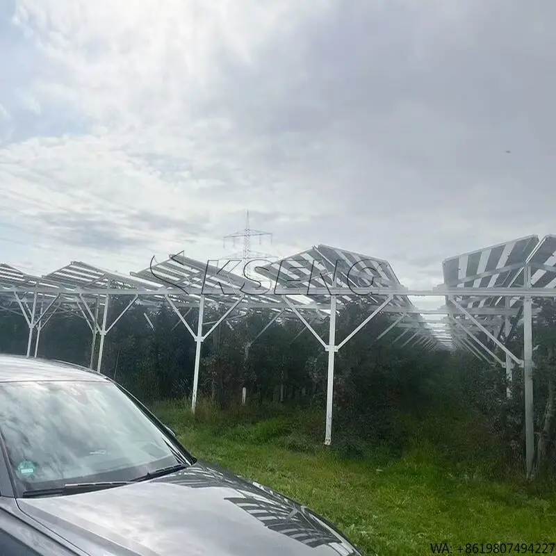

3MW Solar Farm Bracket Mounting System Photovoltaic Ground Support Structure for Solar Power Farm