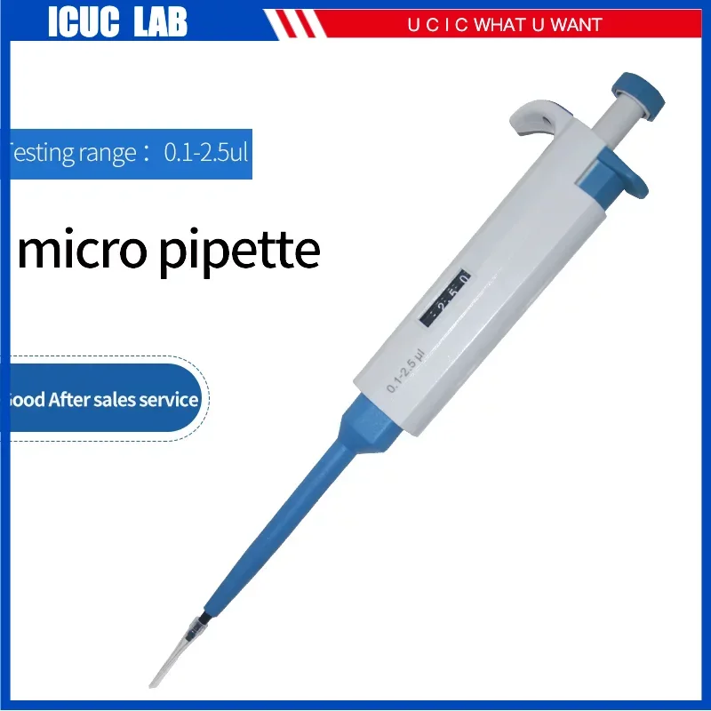 

Laboratory Handheld Manual Plastic Single Channel Micro Pipettes Gun Volume Adjustable Variable Squeeze Liquid Pipettor Pens