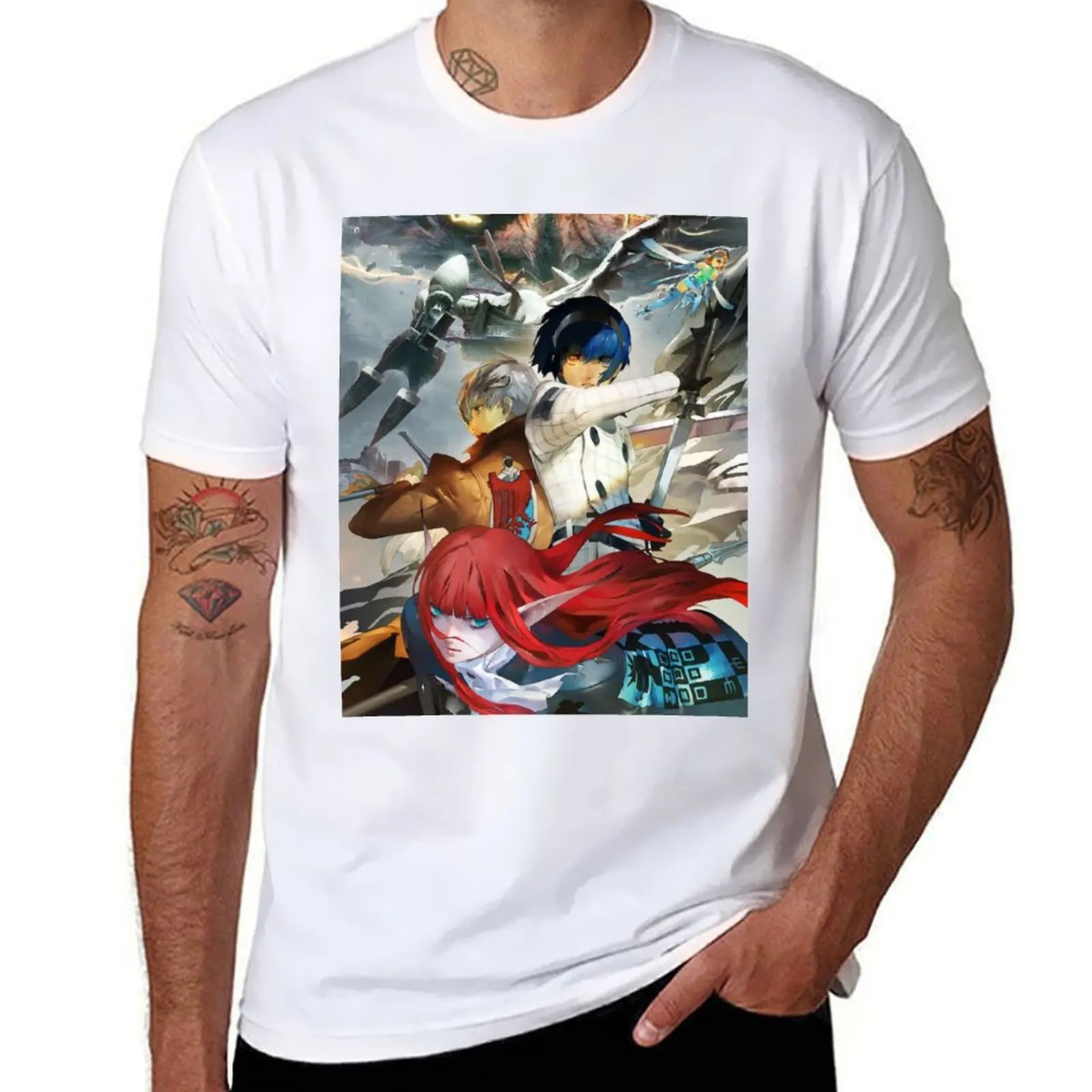 

Metaphor Refantazio T-Shirt t shirt man cotton man t shirt summer T-Shirt