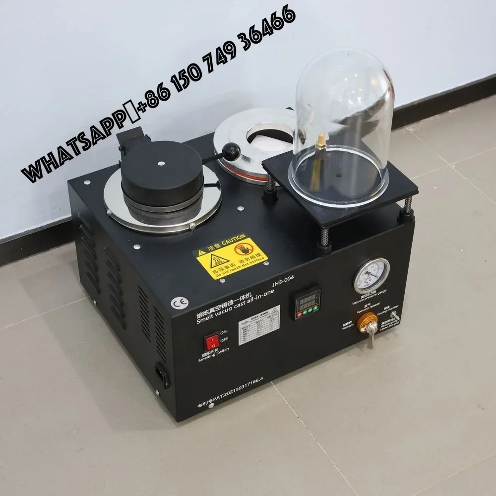 JH3-004 Tri-Function Casting Machine Industrial-Grade Metal Casting with Durable Shell and Precision Pressure Gauge Monitoring