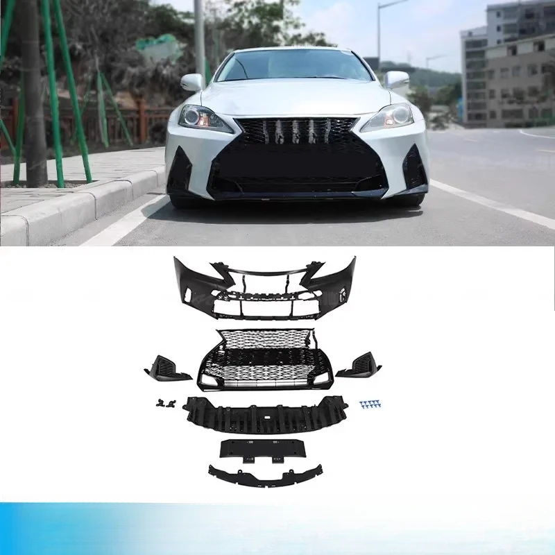 High Quality Sport Body Kit Front Rear Bumper Side Skirts For CT200h 2012-2020 Upgrade