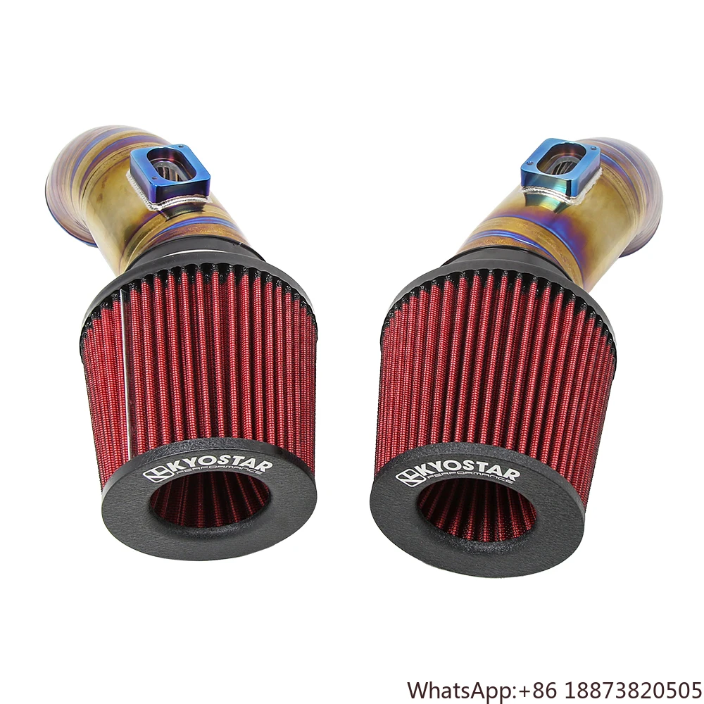 

KYOSTAR Titanium Cold Air Intake System for 2012-2017 BMW F10 M5 F12 F13 M6 S63TU Air Intake