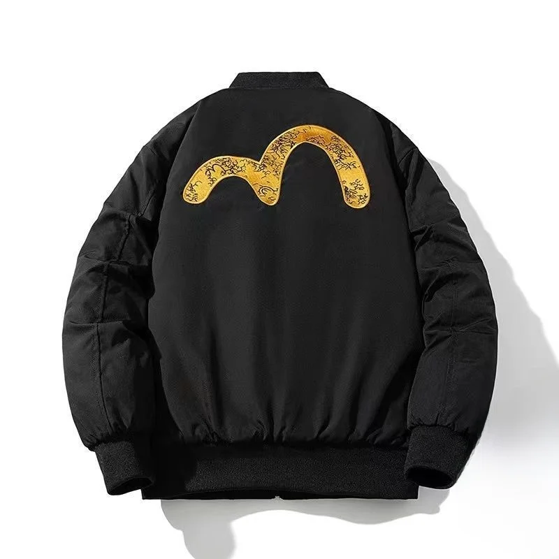 

Trendy Letter Print Baseball Jaet ex Spring Autumn Lightweight Pilot Sle Outerwear for Students And Couples