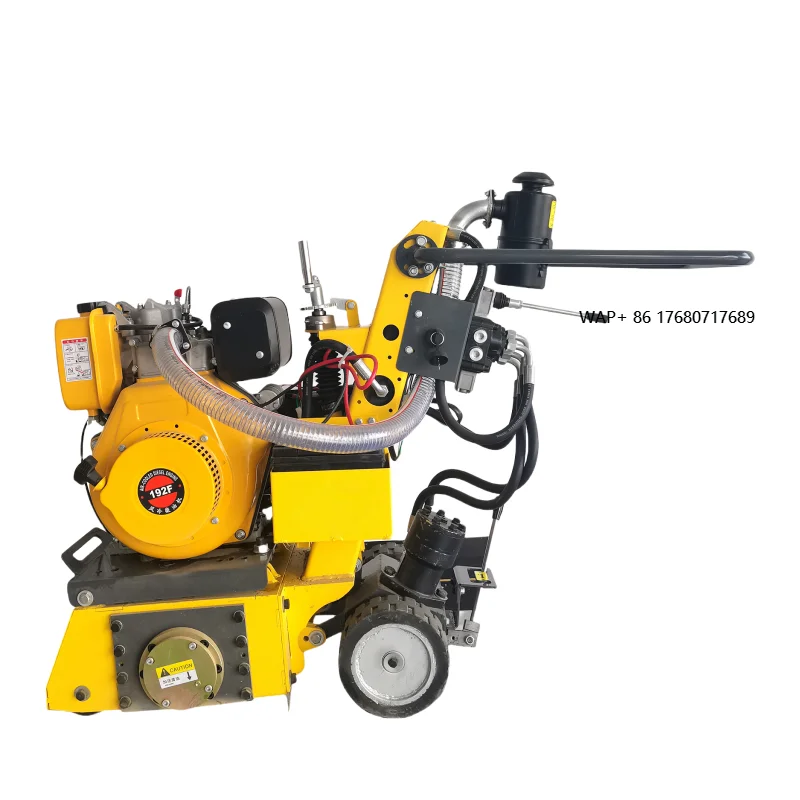 Automatic High Efficient Line Removal Road Marking Remover Thermoplastic Road Line Cleaning Machine
