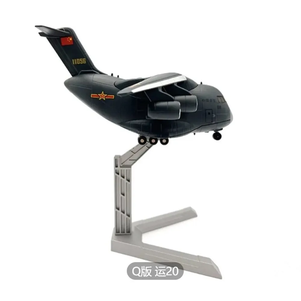 

Q Version Y-20 Aircraft Egg Machine Plastic Model Landing Gear Plastic Resin Plane Model Gift Toys Christmas Decoration Figures