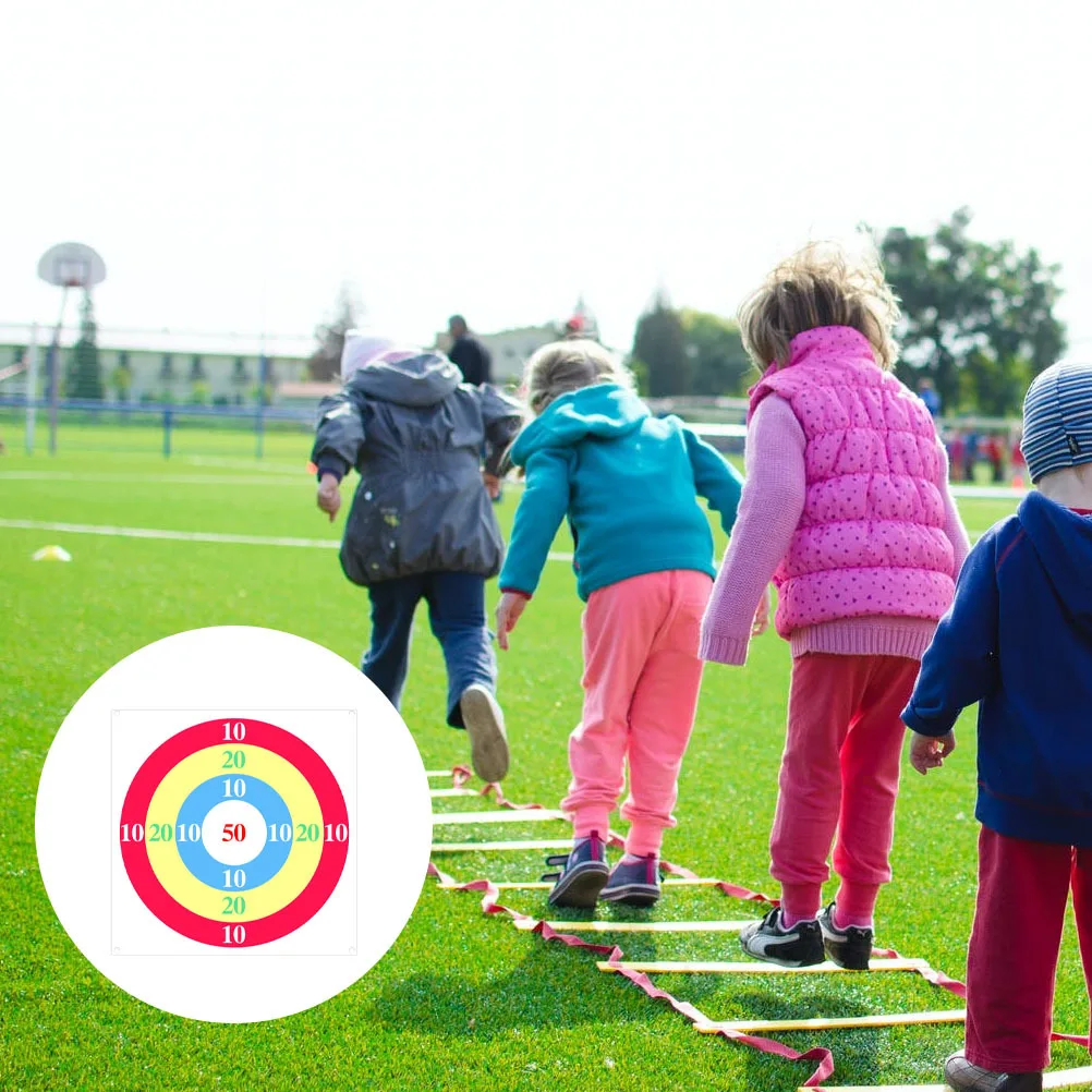 

1pc Sandbag Throwing Game Target Board Outdoor Interactive For Kids Family Educational Plaything Children Board Game