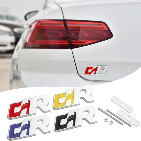 Car Front Grille Metal Emblem Rear Trunk Badge Sticker for Volkswagen VW SR Beetle BORA GOLF JETTA PASSAT SR32 TIGUAN TOURAN