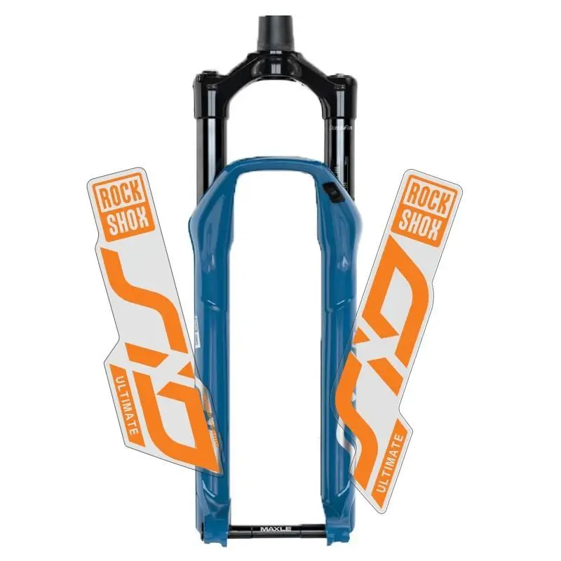 Rockshox SID Front Fork Sticker Bike Decorative Mountain Front Fork Decals Waterproof Bicycle Protective Film Cycling Sticker