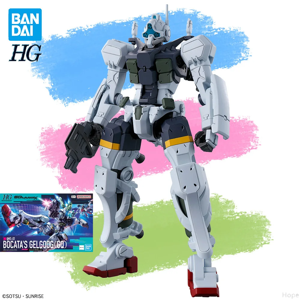 

In Stock Original BANDAI HG Mobile Suit Gundam GQuuuuuuX GQ Bocatas Gelgoog Figure Anime Model Genuine Boxed Toy