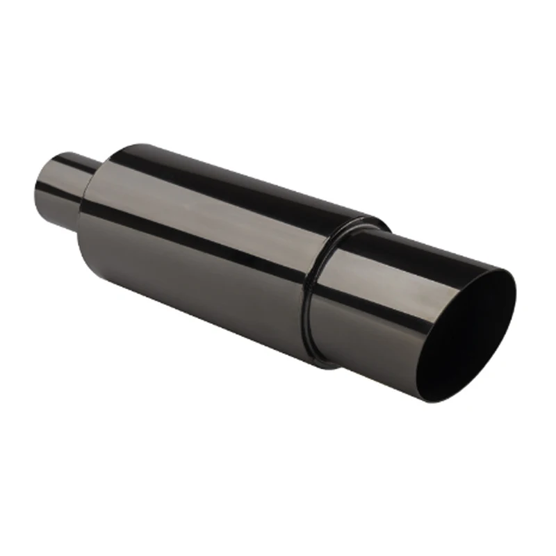 

3"/2.5" /2"/2.25"UniversalExhaust Muffler Pipe Resonator Car Tube Spiral Deep Sound 13.8" Length Stainless Resonato