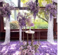 

3 шт./компл.) без стола без цветов) стальные фоны для невесты и жениха, подставка для украшения сцены, фон для свадьбы qq241