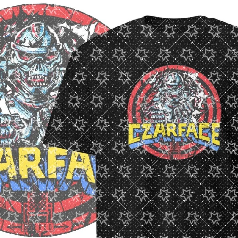 New Heavy Metal Series Band Support Short Sleeve Cotton Casual Fashion T-shirt Comfortable Surrounding T-shirt