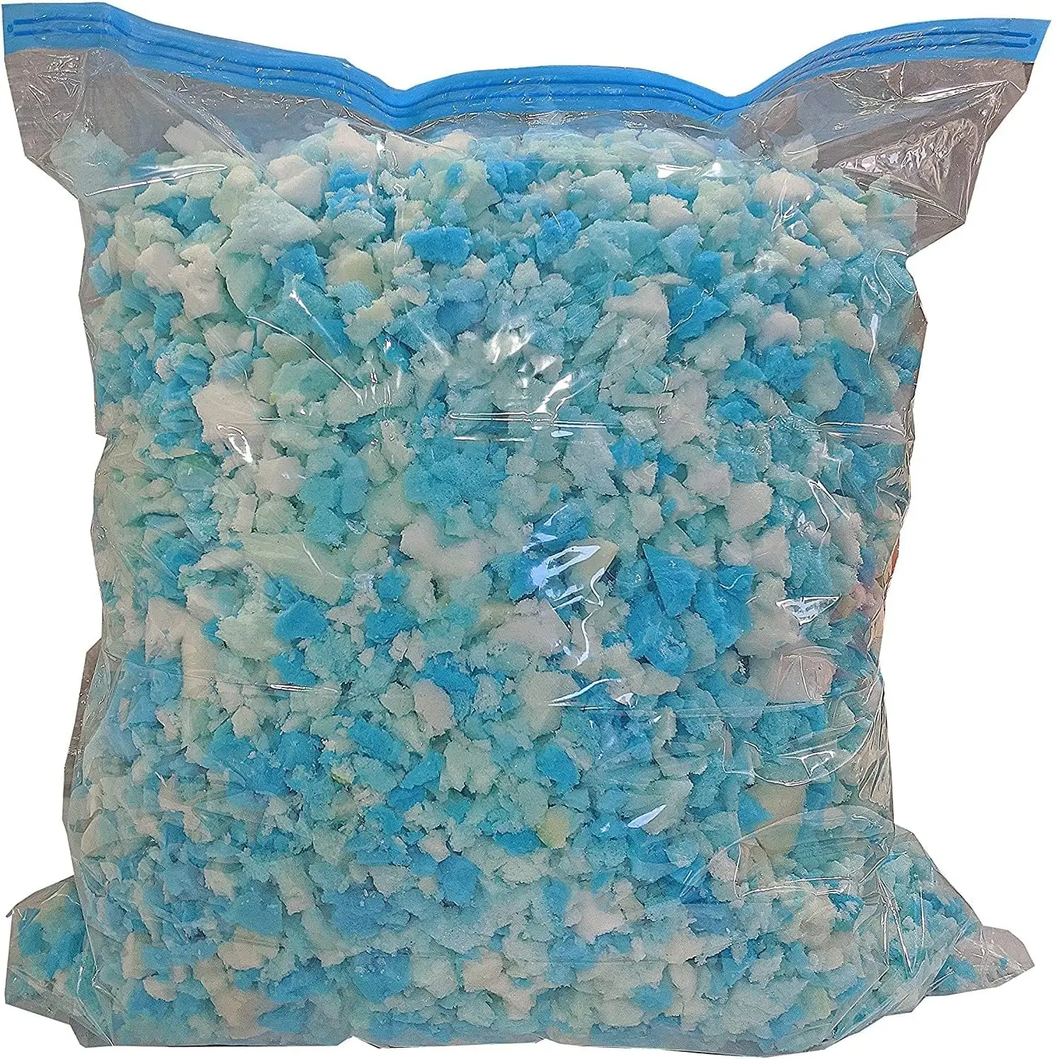 

High-Density Cooling Shredded Memory Foam Filler for Pillows, Bean Bags, and Pet Beds (10 lbs, Made in USA)
