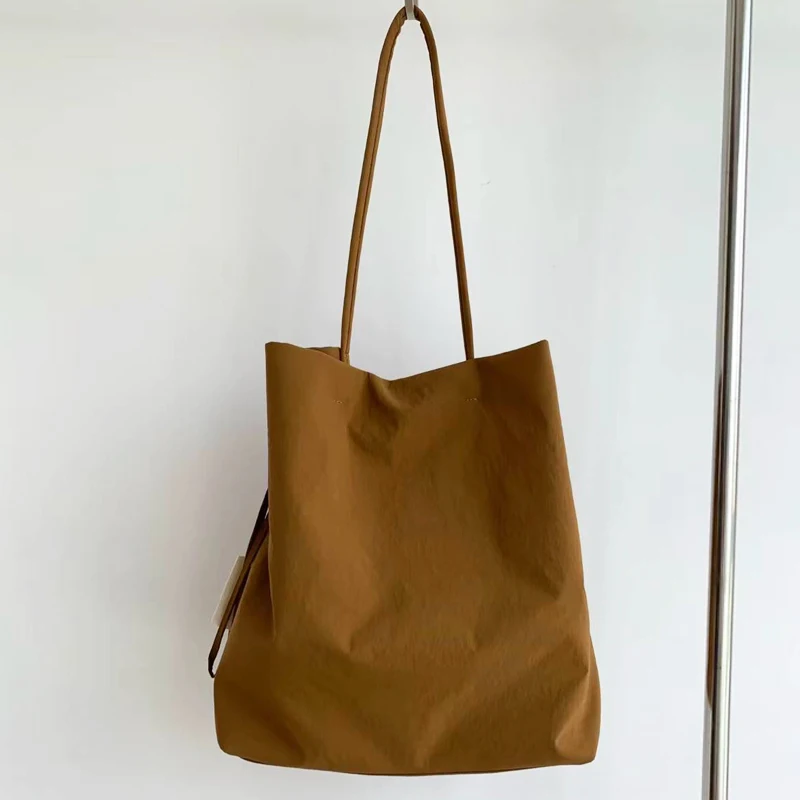 

Korean Casual Tote Bags For Women Luxury Designer Handbags Purses 2025 New In Polyester Letter Large Capacity Underarm Shoulder