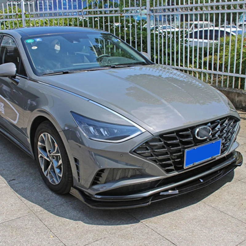 

Для Hyundai Sonata 2019-2023 года ABS передний бампер, диффузор для губ, сплиттер, аксессуары для предотвращения столкновений, комплект кузова