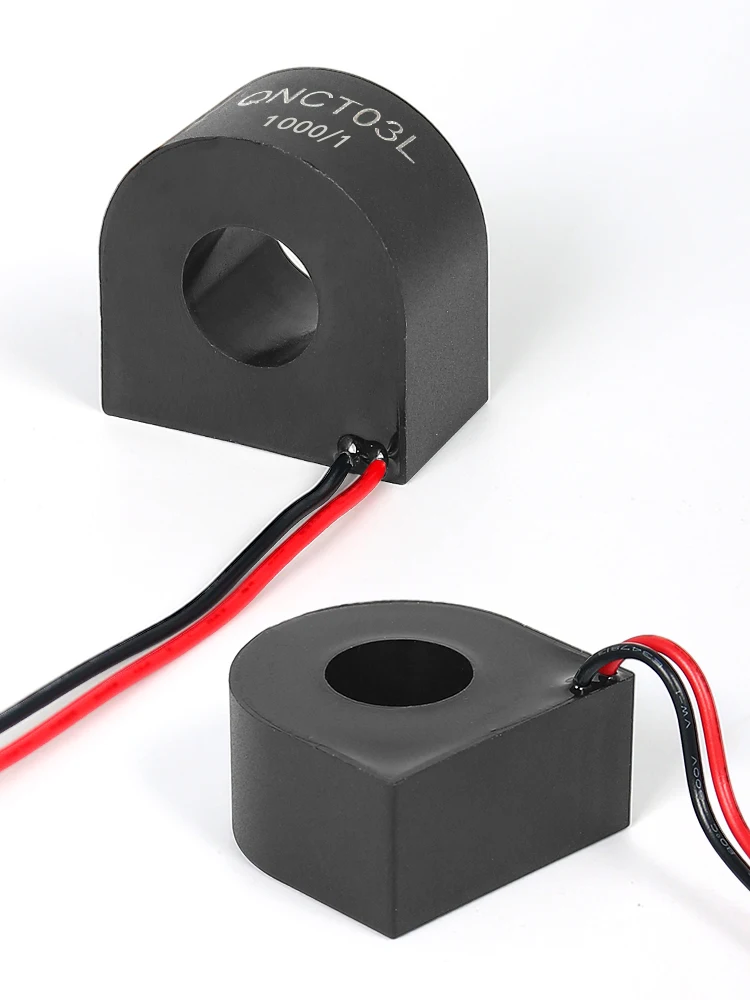 Micro transformateur de courant QNCT03L 5000/1 100A20mA 4000/1 100A25mA 3000/1 100A 33.3mA 2500/1 100A 40mA, Mini transducteur de courant CT