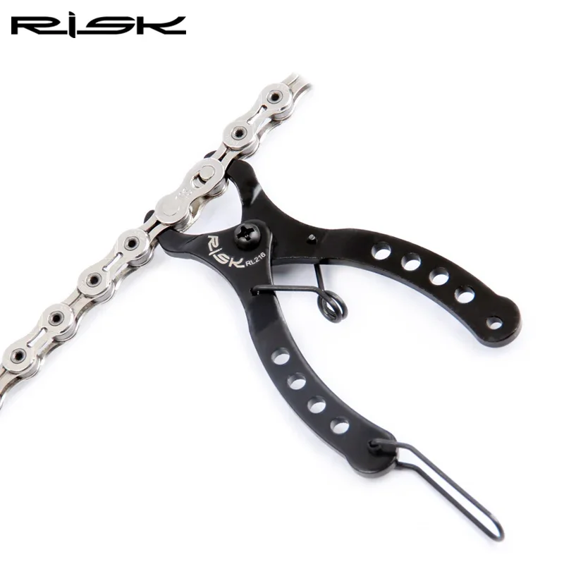 RISK Bike Mini Missing Chain Quick Link Tool Bicycle Plier Master Link Remover Connector Opener Lever with Free Chain Hook RL216