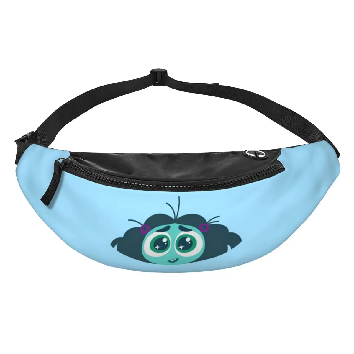 

Модная поясная сумка-бананка Custom I-Insides Cartoon Out для женщин и мужчин, для путешествий, телефона и денег