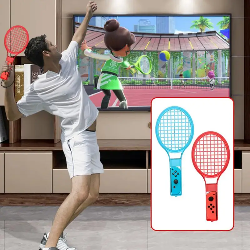 For Nintendo Switch Joy Con Wireless Controller 16 in 1 Motion Sensing Controller Sports Set NS Lightsaber Racket Handle