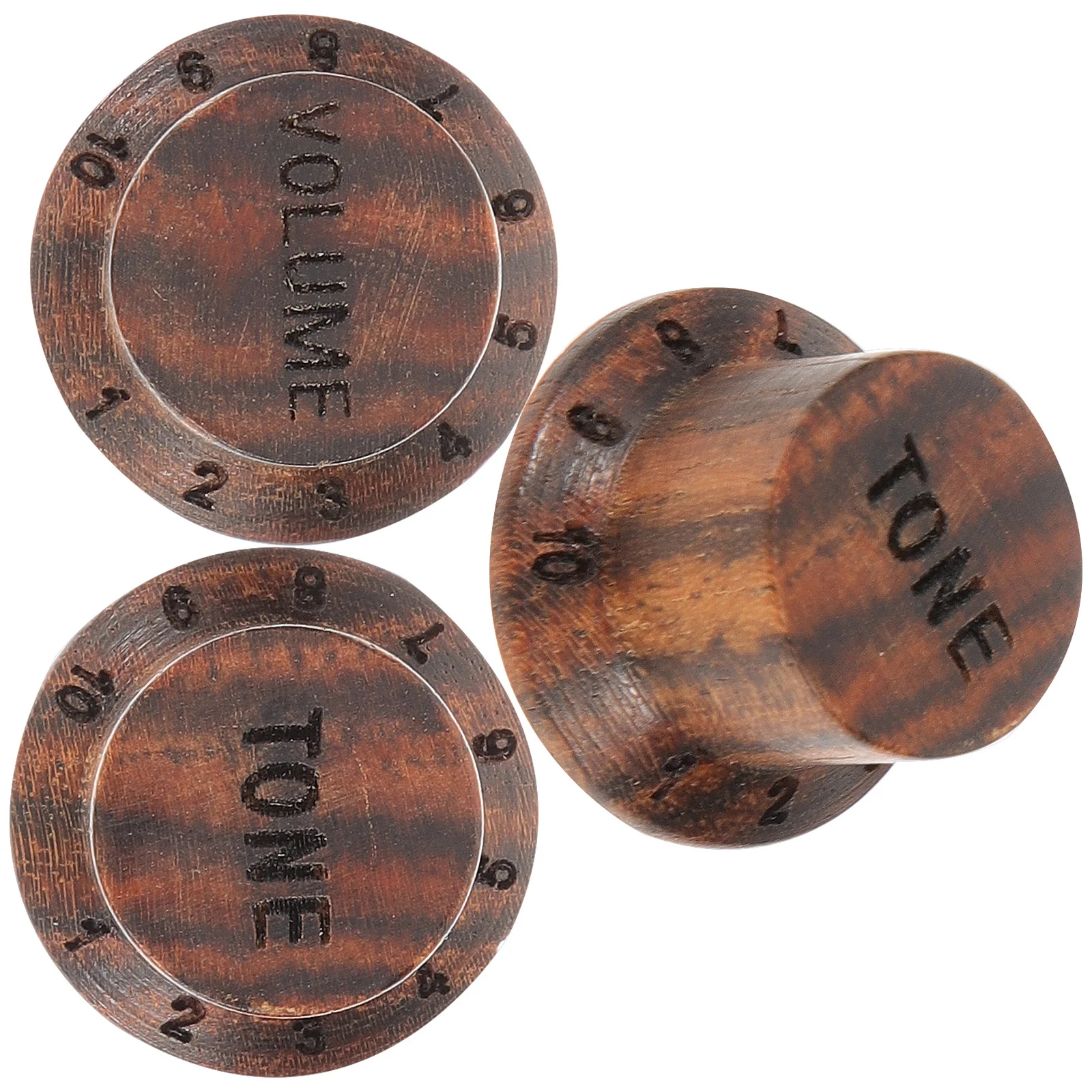 

3Pcs Guitar Volume Tone Control Knobs Anti-Corrosion Rotary Potentiometer Replacement Bass Guitar Parts Volume Knob