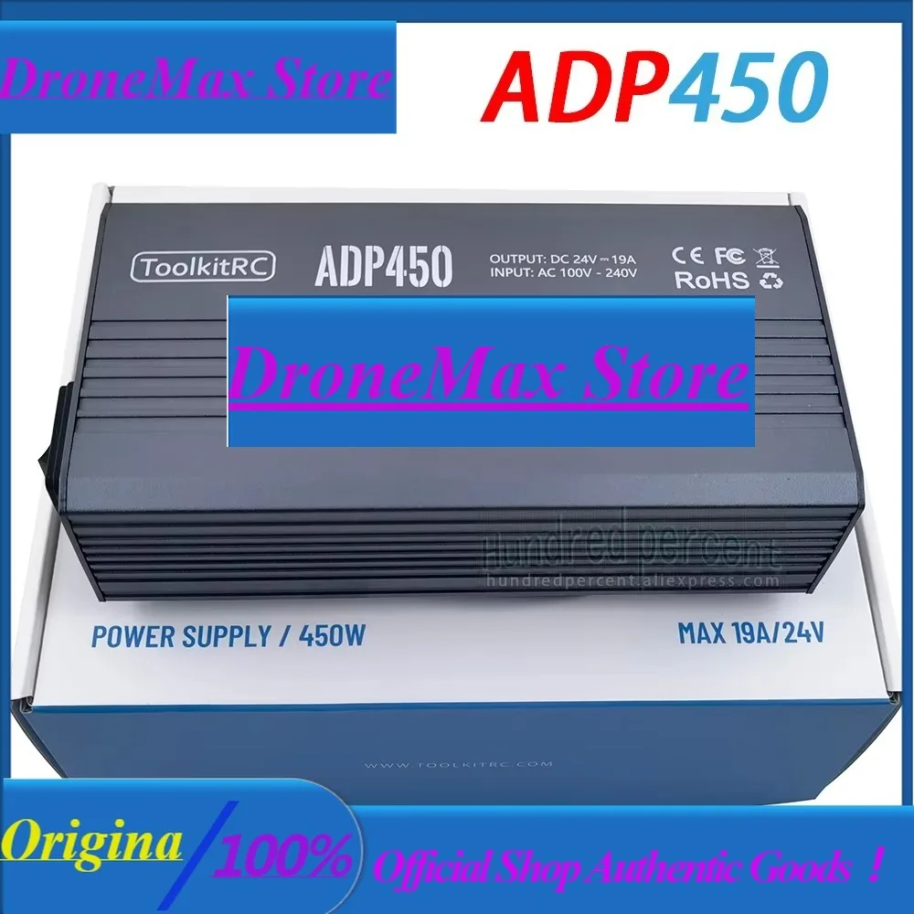 DroMaToolkitRC ADP450 Power Adapter 450W, Output 24V19A, Model Toy Charger Accessory, Suitable For DC Charger M8D M9 M6D M7 M8P