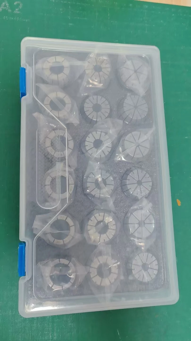 ER32 collets Set apply for Spark EDM 18pcs/set including 3/4/5/6/7/8/9/10/11/12/13/14/15/16/17/18/19/20 mm UP preicision≤0.005