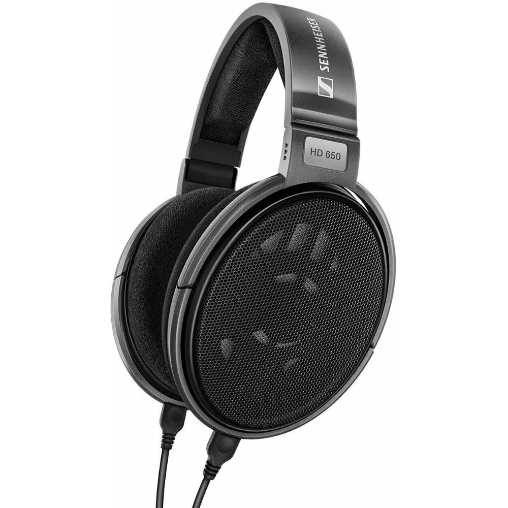 Consumer Audio HD 650 - Audiophile Hi-Res Open Back Dynamic Headphone, Titan