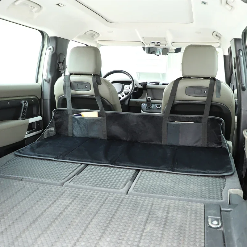 For  Land Rover Defender 90 110 2020-2024 SUV Car Rear Sleeping Pad Head Guard Extender Pad Car Interior Protection Accessories