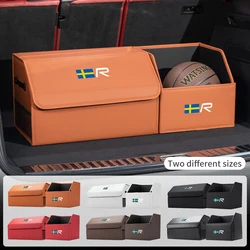 Car Trunk Storage Box Collapsible Camping Bag Toolbox For Volvo XC60 XC90 S60 V40 V50 V60 XC40 V70 V90 S90 S80 C30 S40 S70 XV40