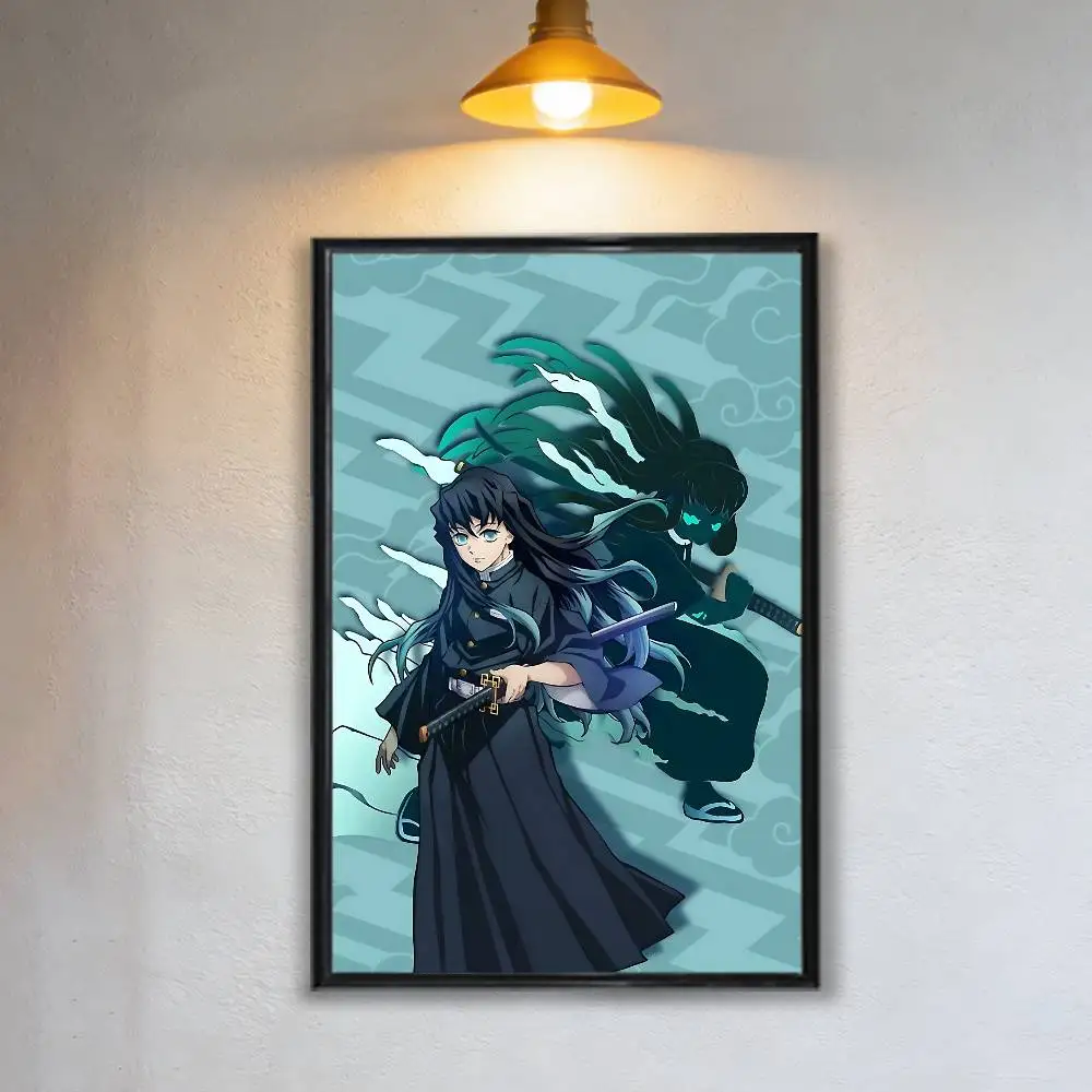 Chilly Genius teenager T-Tokito Muichiro Poster Prints Wall Art Painting Picture Living Room Bar Restaurant Dec Sticker Large