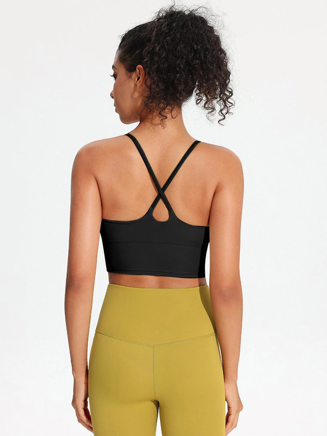 New Style Sports Bra, Feminine Suspender Yoga Wear, Bra for Outer Wear, Running Professional Fitness Vest for Women