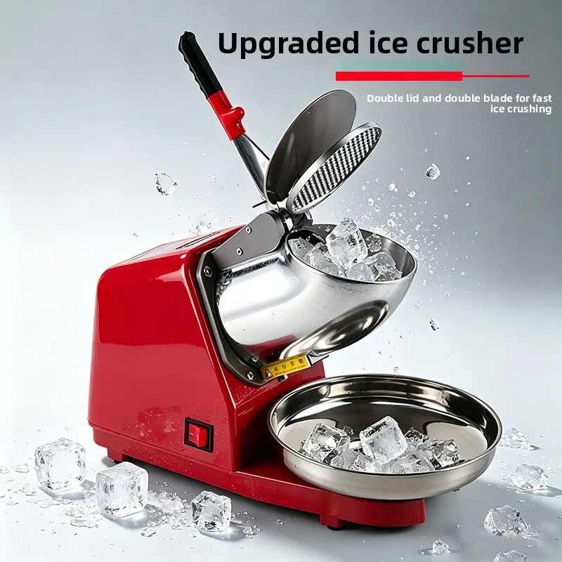 Electric Ice Shaver, Snowflake Smoothie, Household Ice Breake