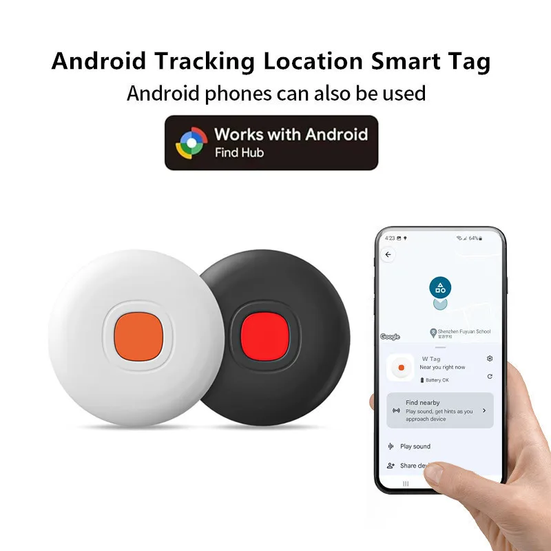 

Android Air tags GPS-трекер Bluetooth Smart Tag Search Locator Works Find My Hub Google Device Поиск предметов Ключ для багажа Pet