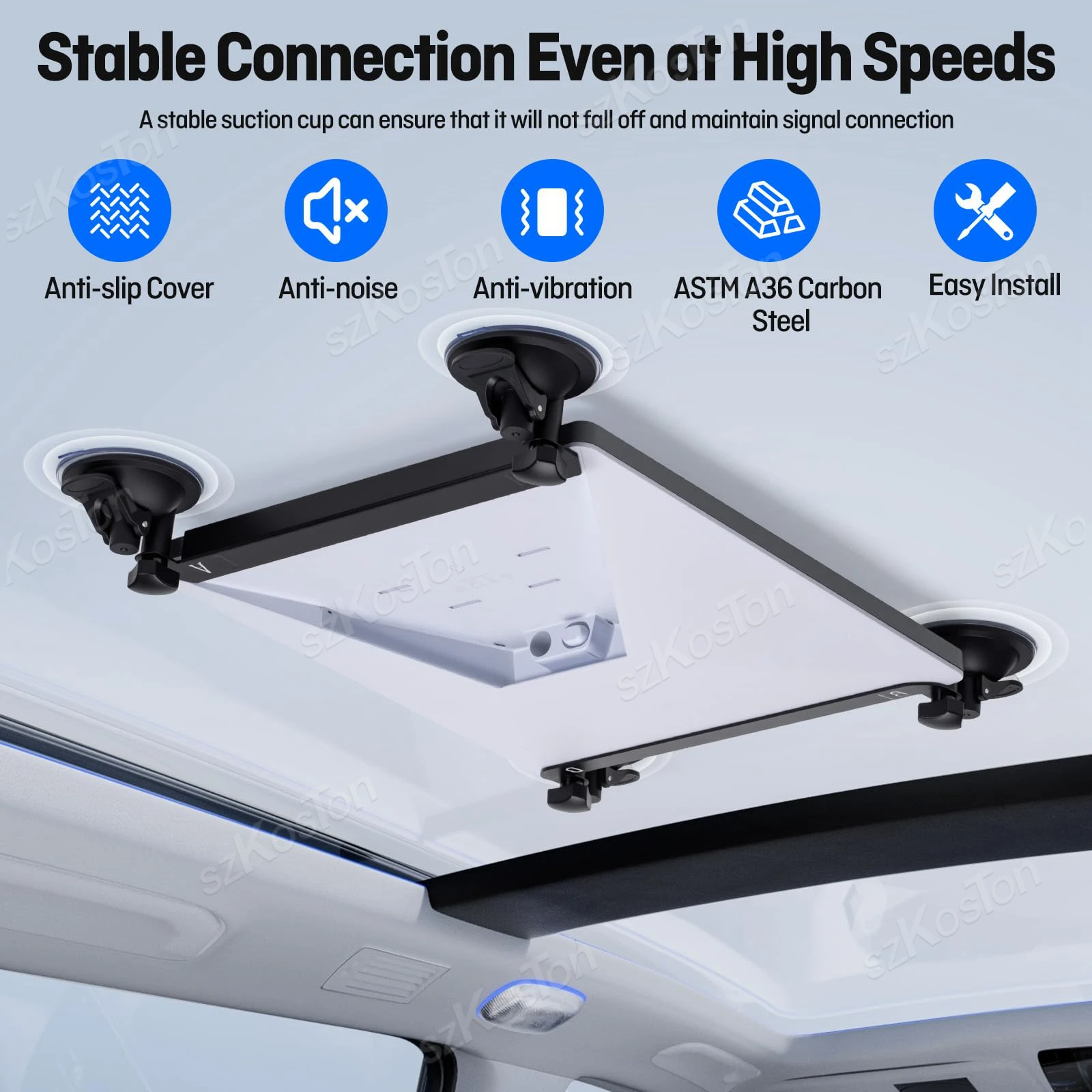 For Starlink Mini Suction Cup Mount for StarLink Mini Strong  Mounting Kit for Car Windows/ Sunroofs/Windshield Accessories