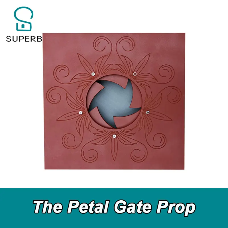 Escape room prop Petal Gate prop 2026 new prop real life electric prop magnet sensor magic petal gate prop superb 1987 escape