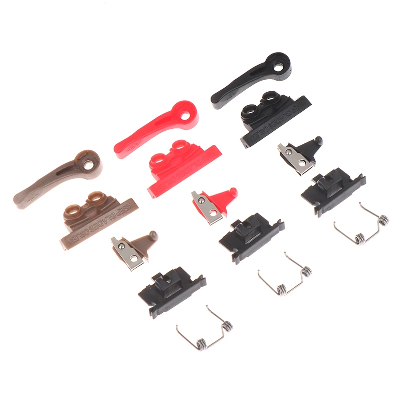 ●5Pcs Hair Clipper Swing Head Cover Switch Adjusting Rod Spare Parts for Electric Clippers 8591/8148
