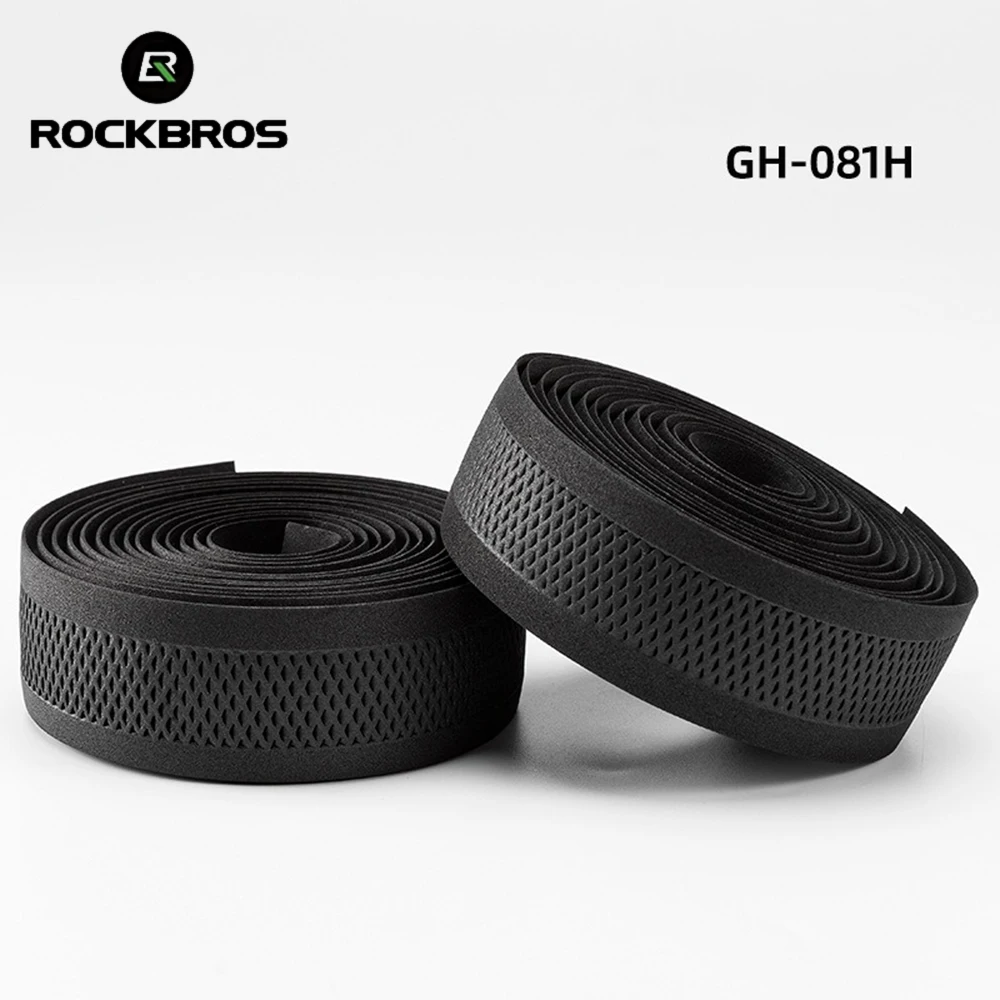 ROCKBROS Bicycle Breathable Handlebar Tapes Bike Bar Non-slip Tape EVA Anti-Vibration Wrap Tape Cycling Handlebar Accessoires