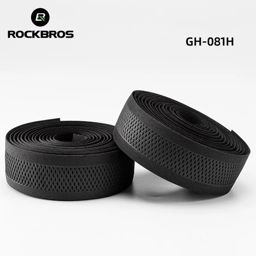 ROCKBROS-cintas para manillar de bicicleta, transpirables, antideslizantes, EVA, antivibración, accesorios para manillar de ciclismo