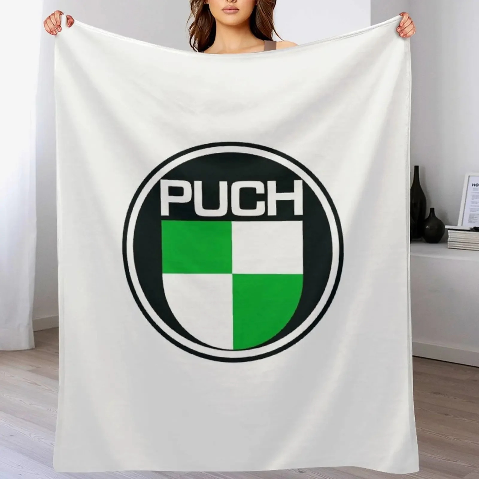 

Puch Motorcycles Throw Blanket blankets and throws sofa bed Plush Fashion Sofas Blankets