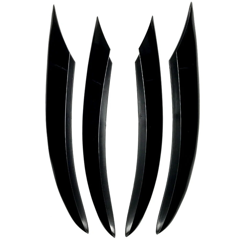 Front Bumper Splitter Side Air Vent Wind Knife Body Kits For MERCEDES BENZ C Class W205 C205 C180L C260L C300L 2019 To 2021