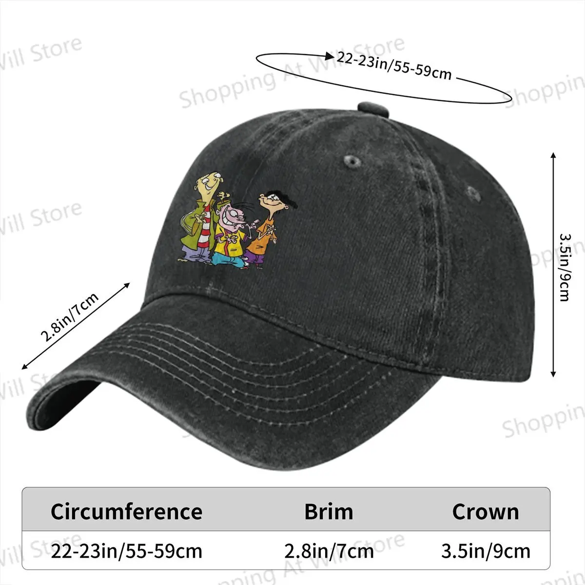 Quick Tips Regarding Baseball Cap Men Women Sun visor Ed Edd n Eddy The Mis-Edventures Outdoor Travel Fit Caps Hat