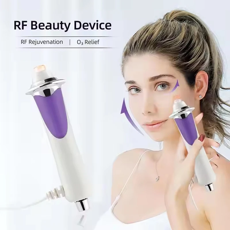 Portable RF face slimming, microcurrent skin care, firming, anti-wrinkle and skin rejuvenation oxygen pen tool