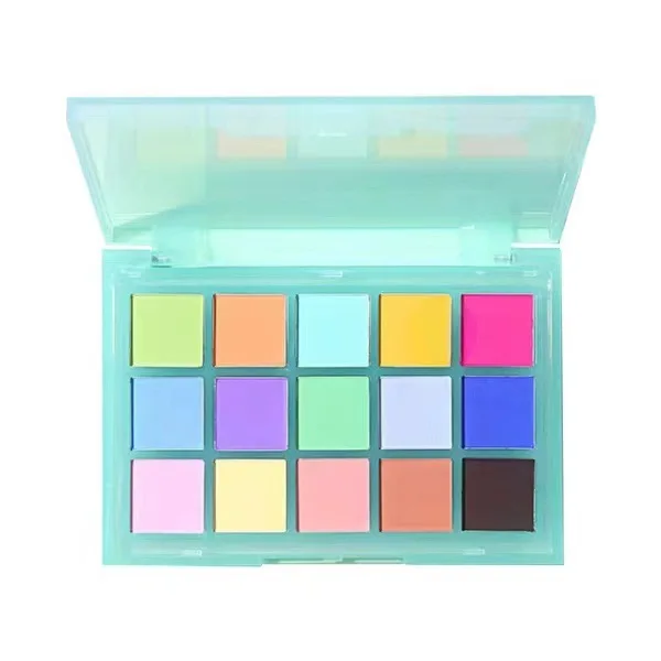 15 Colors Macaron Eyeshadow Palette Color Matte Makeup Smoky Eyeshadow Palette Sheer Color Longlasting Waterproof Wholesale Make